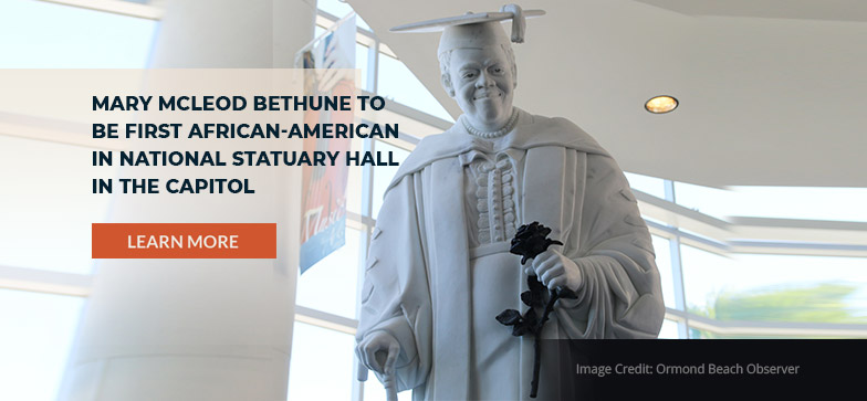 Mary Mcleod Bethune to be first African-American in national statuary hall in the capitol
